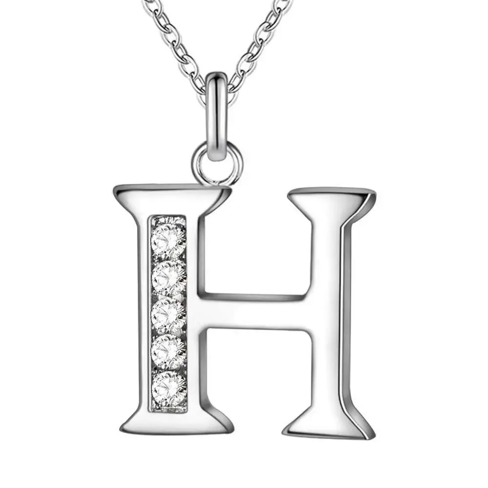 26-Letter Diamond Necklace for Women - Image 8