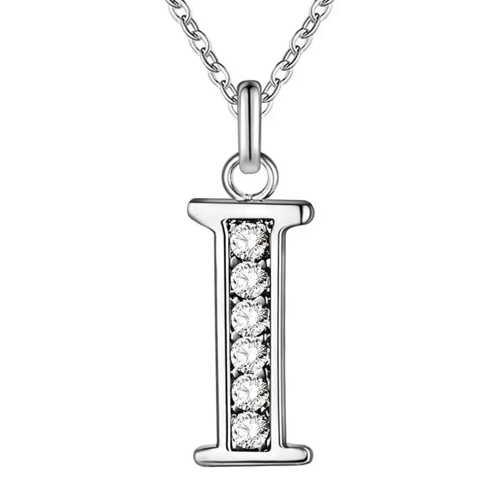 26-Letter Diamond Necklace for Women - Image 9