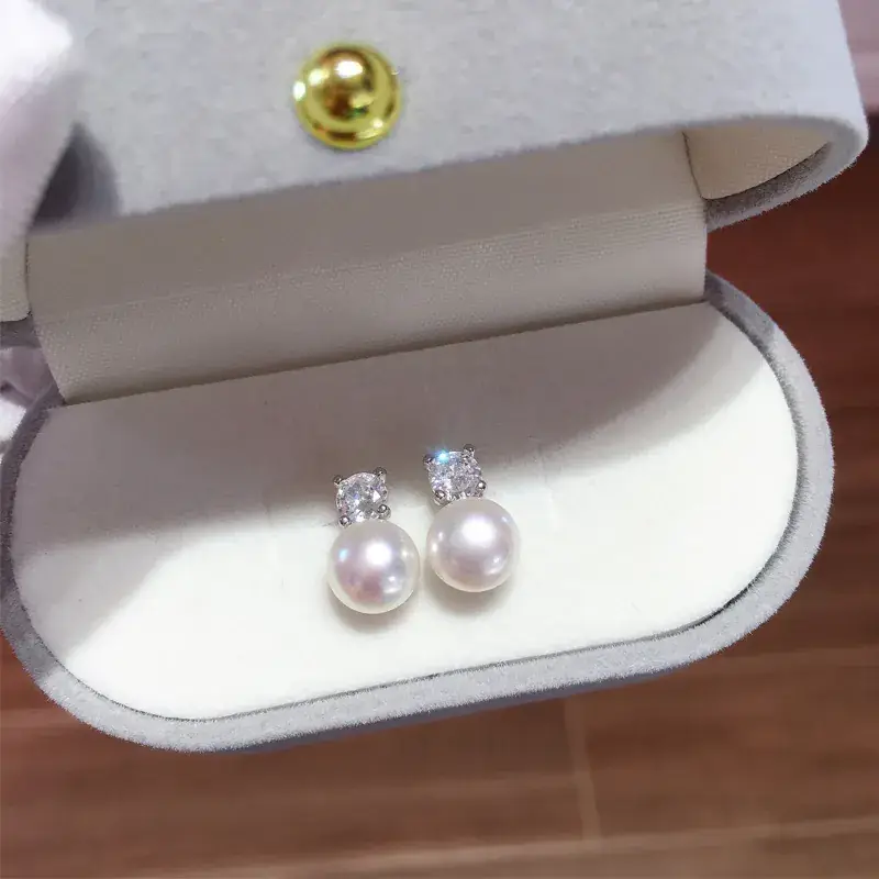 5Pc Pearl Earrings Set S925 Sterling Silver — feature 11