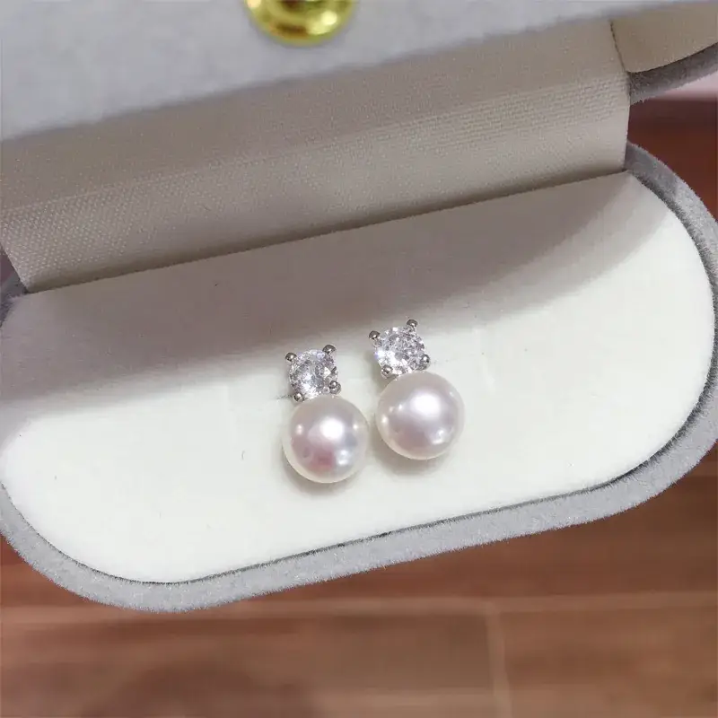 5Pc Pearl Earrings Set S925 Sterling Silver — feature 12