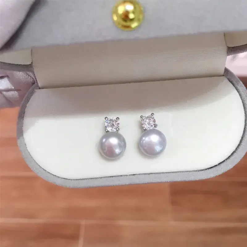 5Pc Pearl Earrings Set S925 Sterling Silver — feature 13