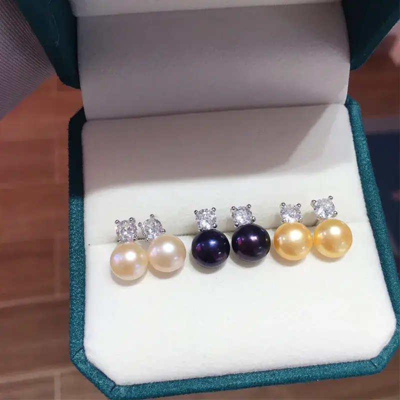5Pc Pearl Earrings Set S925 Sterling Silver — feature 9