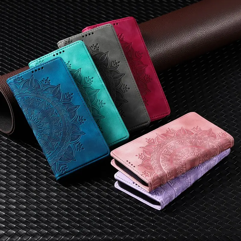 Google Pixel 10 Pro Sunflower Embossed Leather Case - Image 8