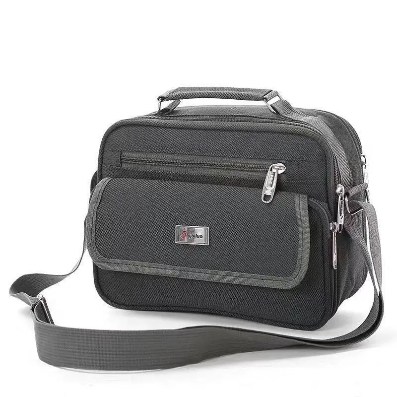 Women's Business Crossbody Bag Black Brown Brown
