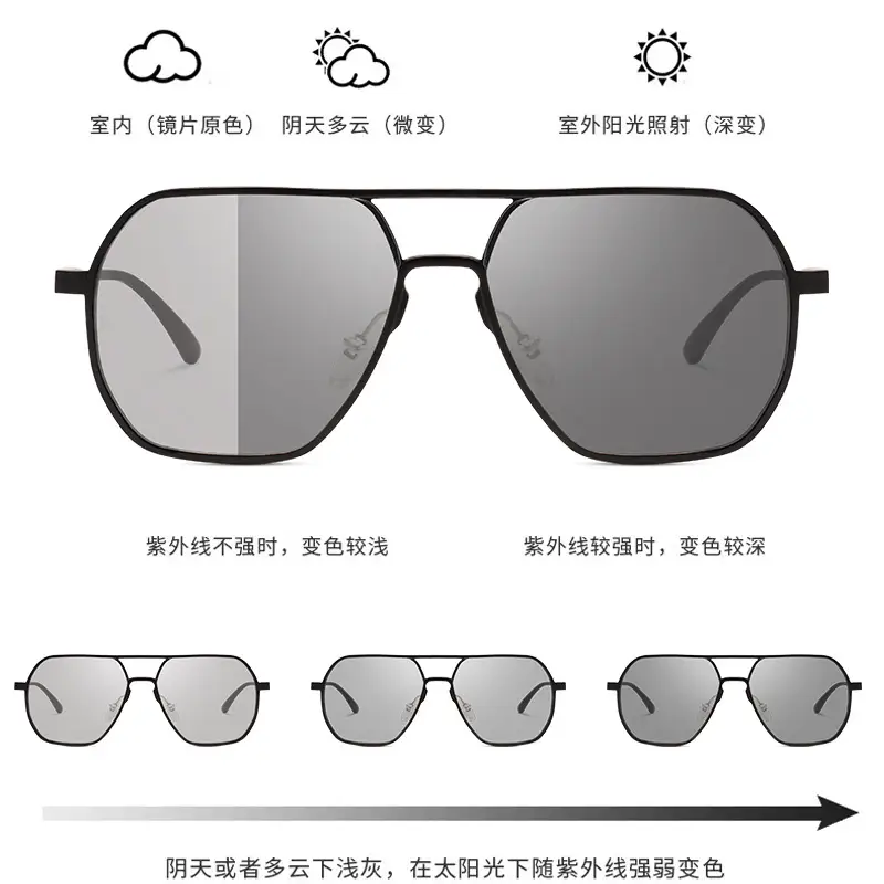 Aluminum Magnesium Sunglasses for Men Women Colorful Driving - Image 12