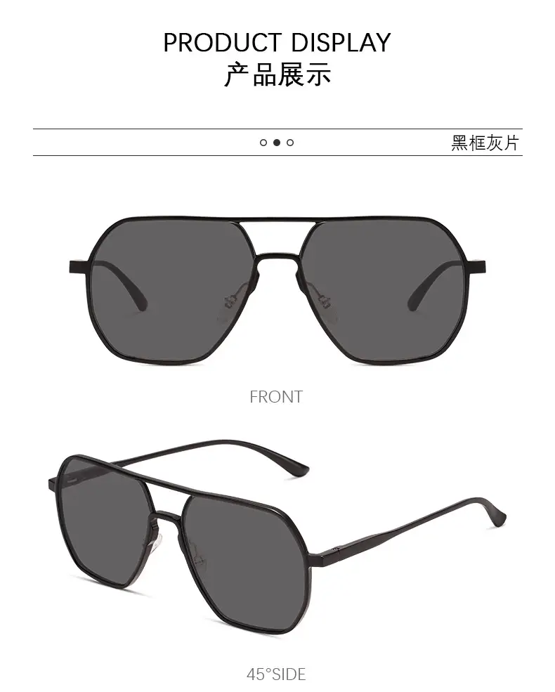 Aluminum Magnesium Sunglasses for Men Women Colorful Driving — feature 12