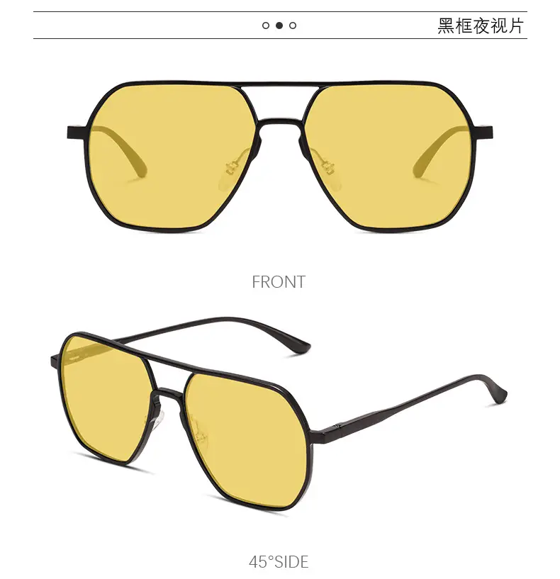 Aluminum Magnesium Sunglasses for Men Women Colorful Driving — feature 14