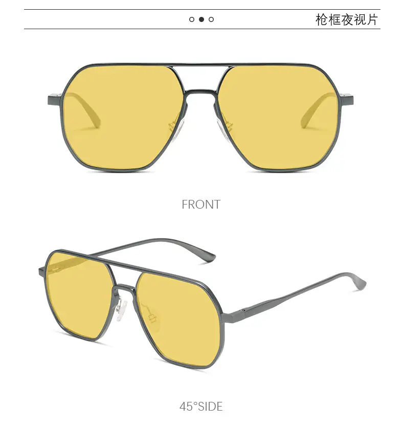 Aluminum Magnesium Sunglasses for Men Women Colorful Driving — feature 15