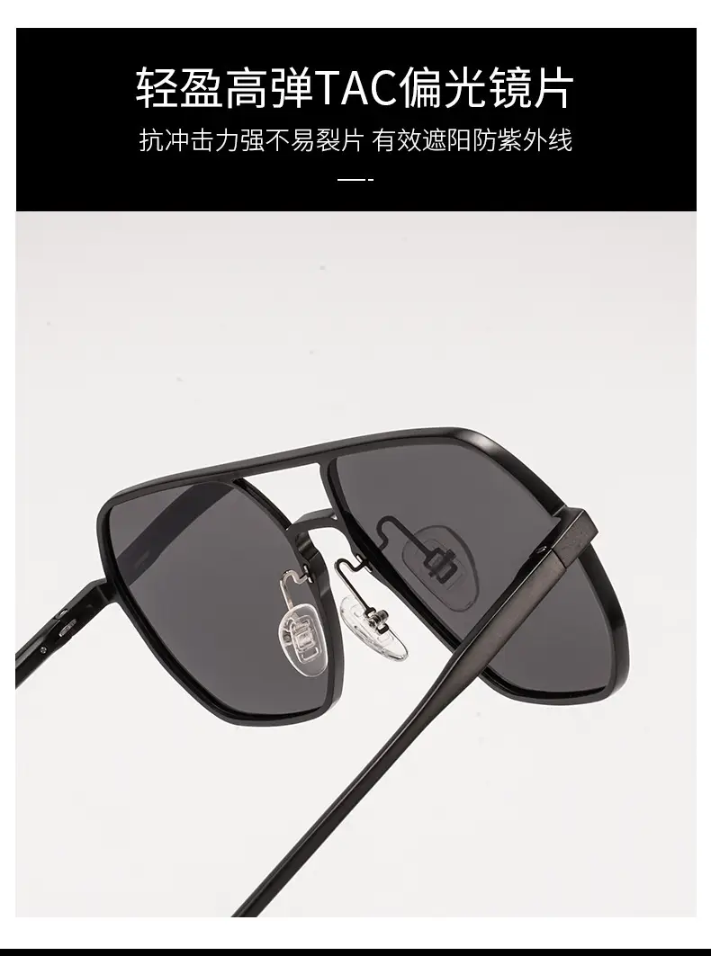Aluminum Magnesium Sunglasses for Men Women Colorful Driving — feature 8