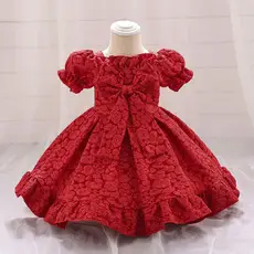 Blue Beaded Princess Skirt for Girls Wedding Dress — feature 4