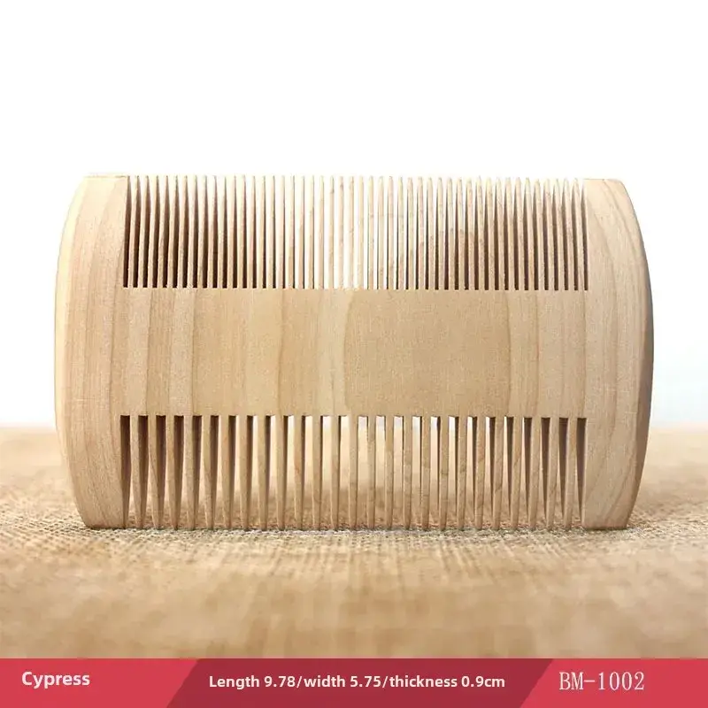 Wooden Beard Comb with Fine Teeth for Men - Image 10