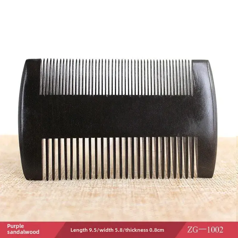 Wooden Beard Comb with Fine Teeth for Men - Image 8