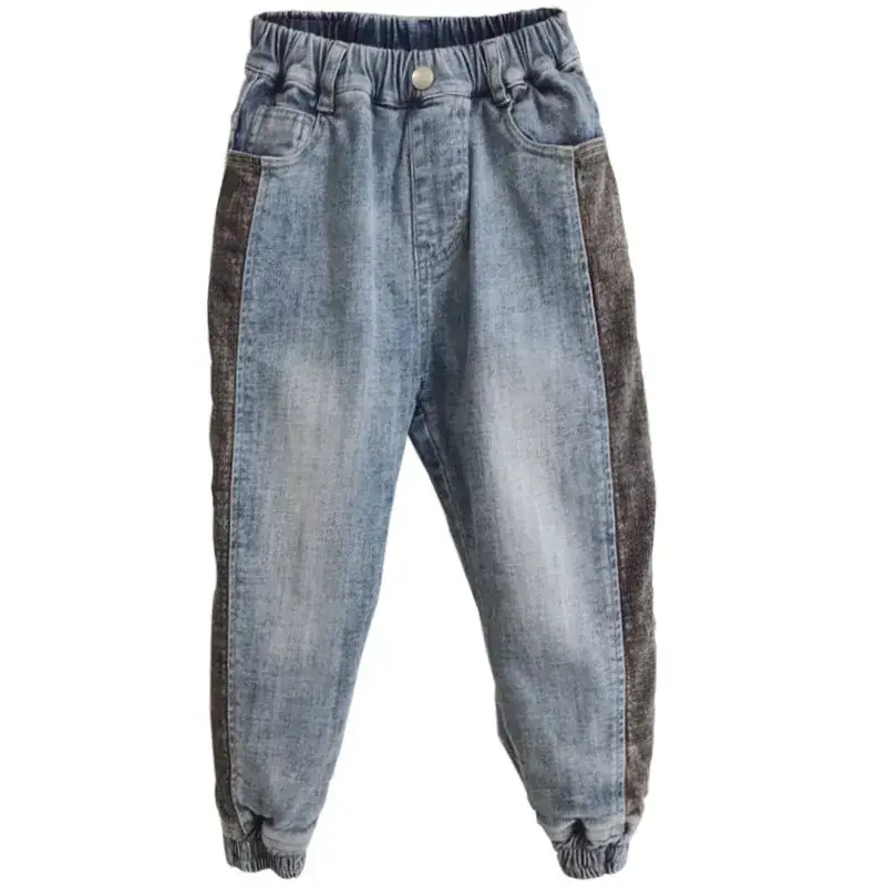 Boys Jeans 2025 Long Pants Spring Stretch Casual Korean Style - Image 5