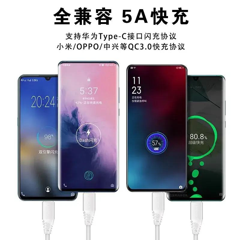 5A Fast Charging Cable for Apple & Huawei Type-C - Image 13