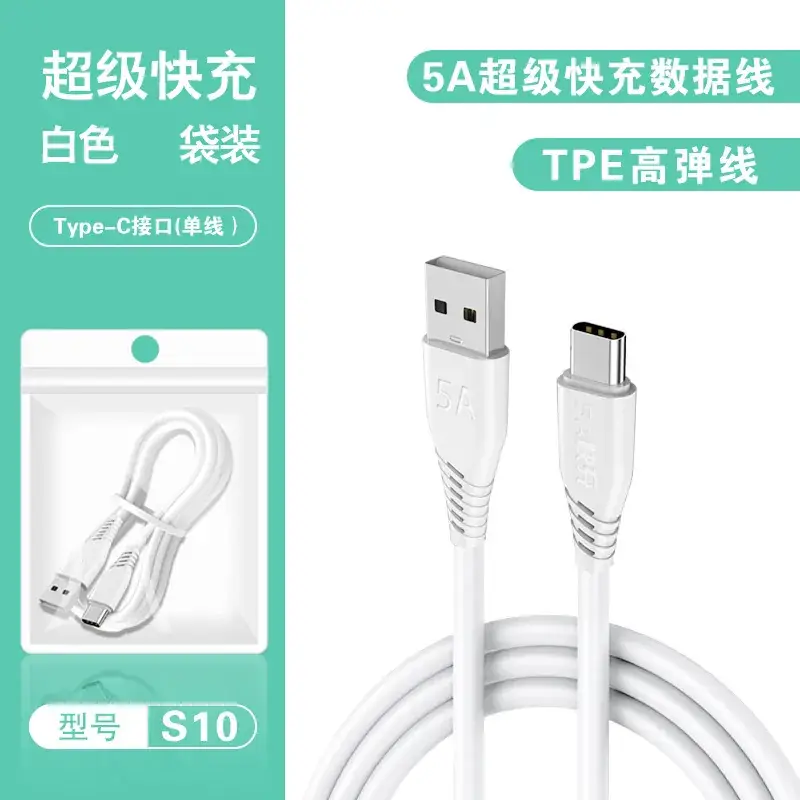 5A Fast Charging Cable for Apple & Huawei Type-C - Image 2