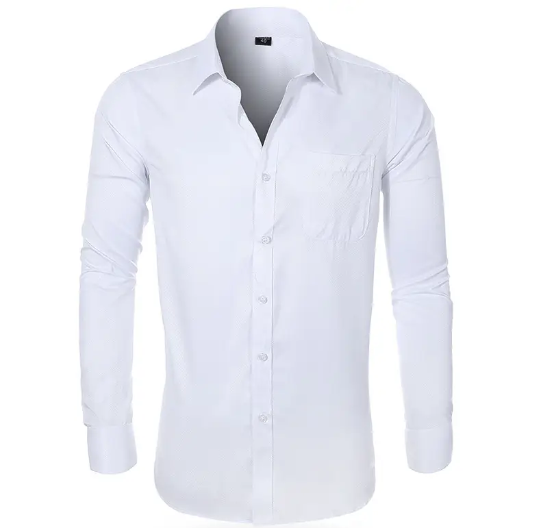 Men's Light Blue Classic Button Shirt Large - Image 5