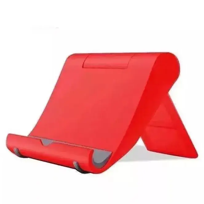 Blue Rotating Tablet Stand for Multi-Angle Viewing