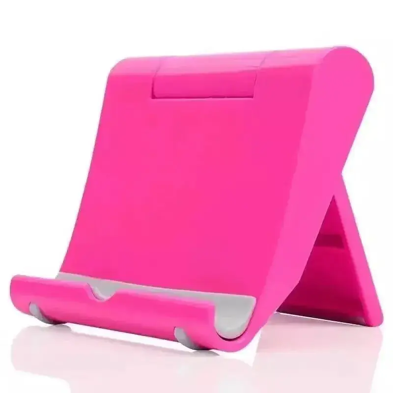 Blue Rotating Tablet Stand for Multi-Angle Viewing