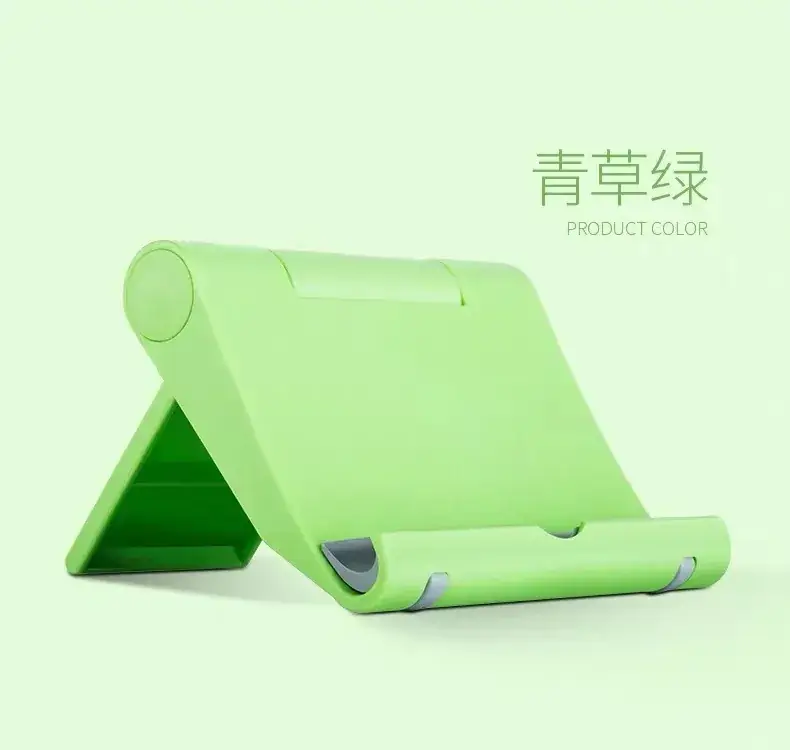 Blue Rotating Tablet Stand for Multi-Angle Viewing