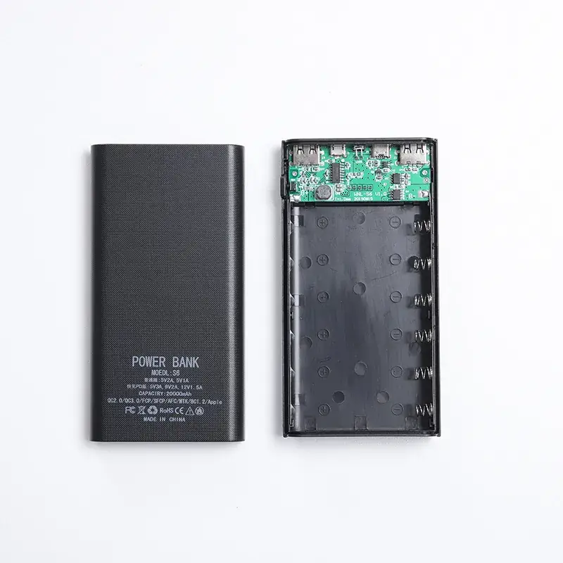 DIY 6-Cell Power Bank Kit Blue Welding-Free — feature 12