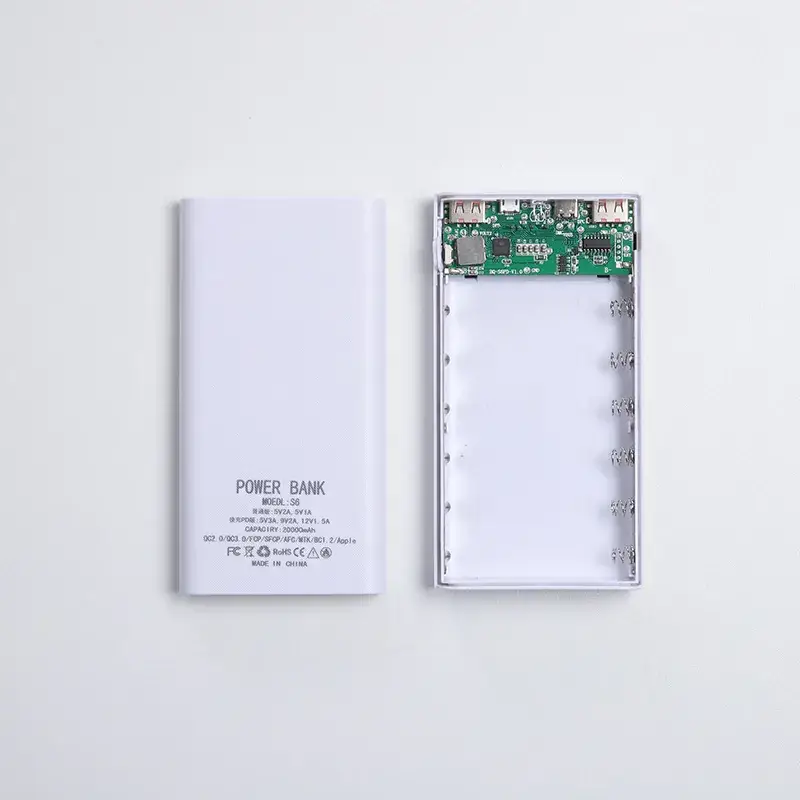 DIY 6-Cell Power Bank Kit Blue Welding-Free — feature 17