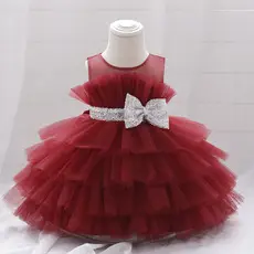 European American Girls Embroidered Full Moon Dress — feature 2