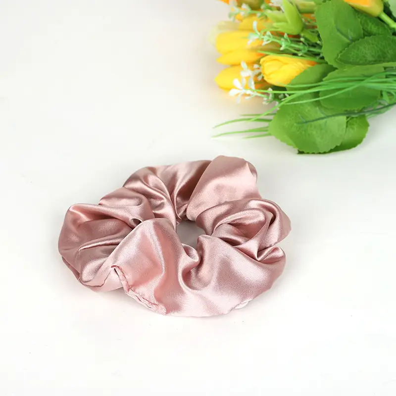 Korean Satin Hair Bows Solid Colors - Image 8