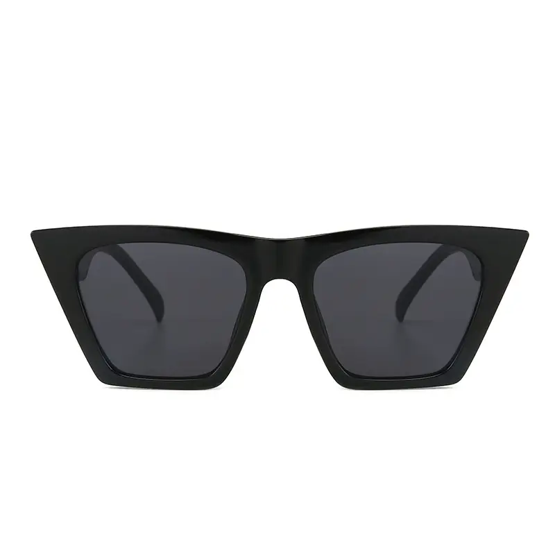 Women Cat's Eye Sunglasses Orange Pink Transparent Frame - Image 11