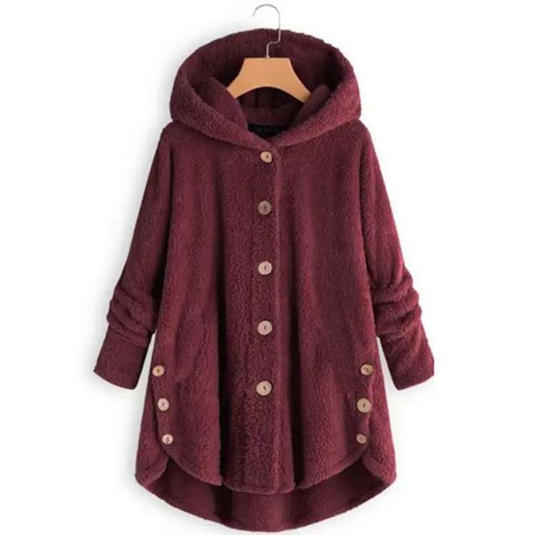 Women Leopard Print Hooded Jacket Winter Coat - Image 14