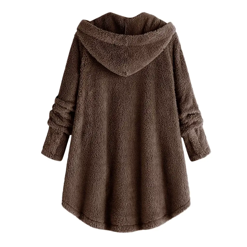 Women Leopard Print Hooded Jacket Winter Coat — feature 10