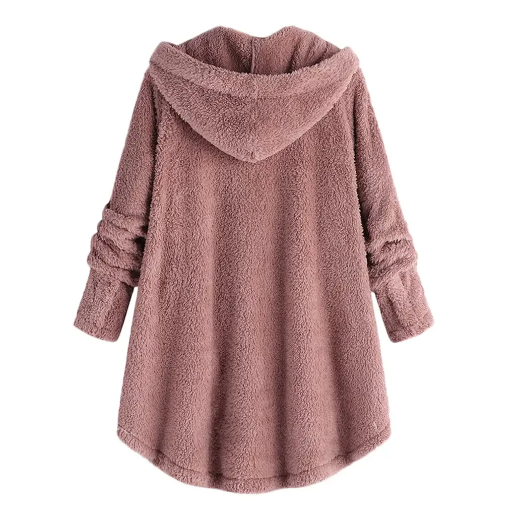 Women Leopard Print Hooded Jacket Winter Coat — feature 12