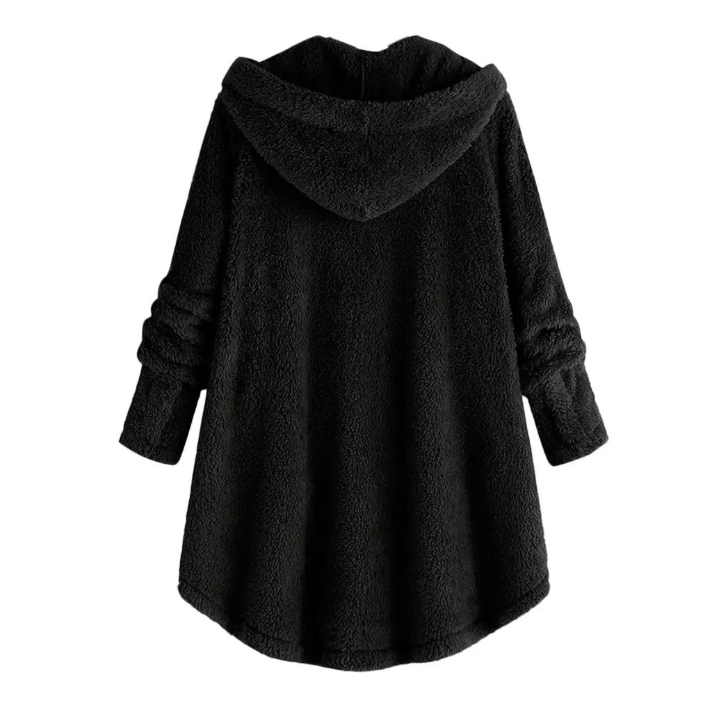 Women Leopard Print Hooded Jacket Winter Coat — feature 4