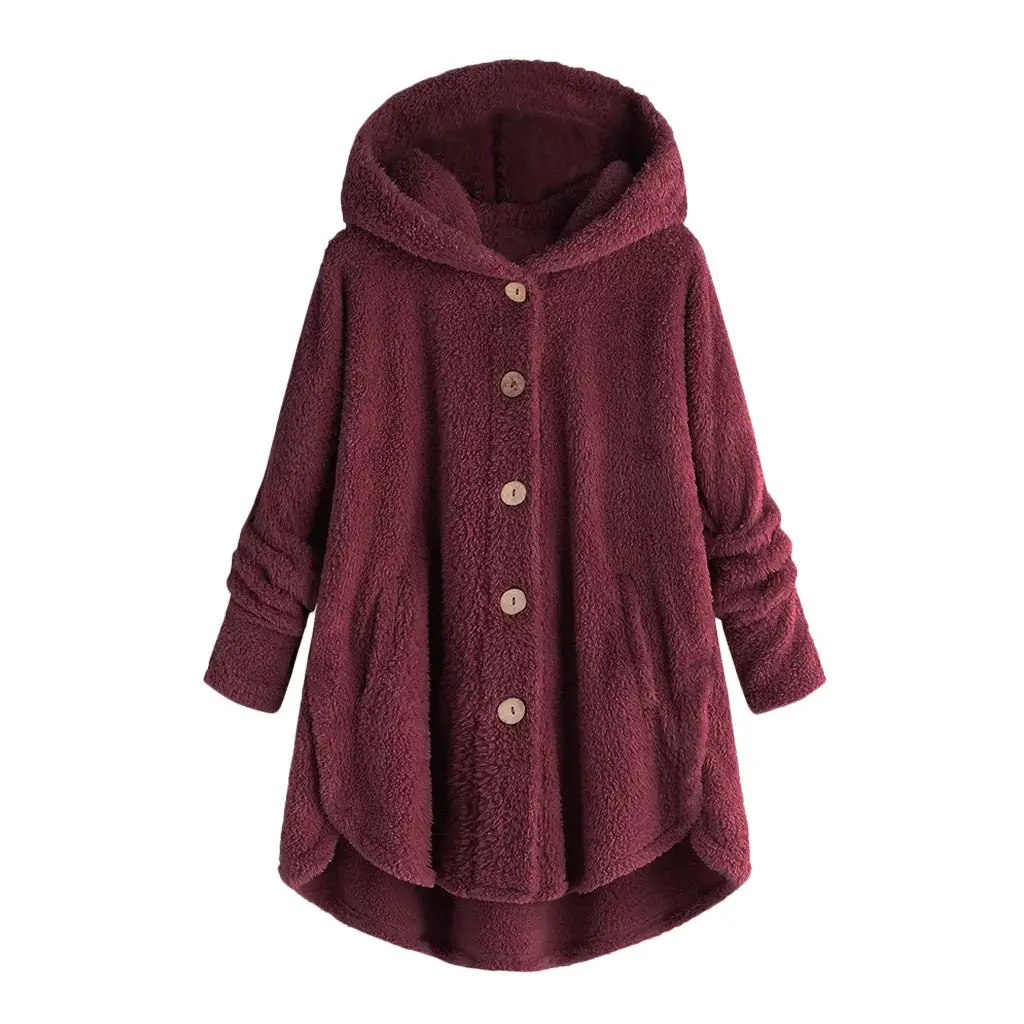 Women Leopard Print Hooded Jacket Winter Coat — feature 7