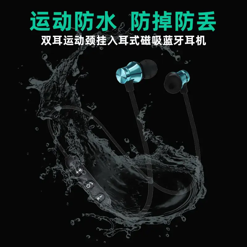 Cross-Border Sports Bluetooth Earphones Xt11S Neck-Hanging In-Ear Running Call Wireless Earbuds Source Factory - Image 6