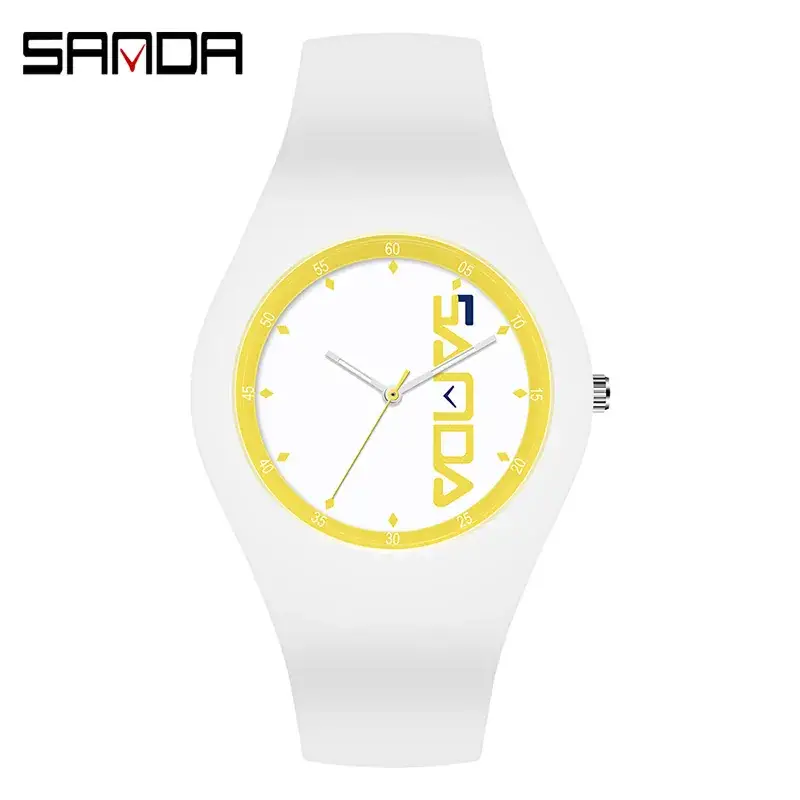 Sanda Pink Digital Watch for Men Women Students - Image 9