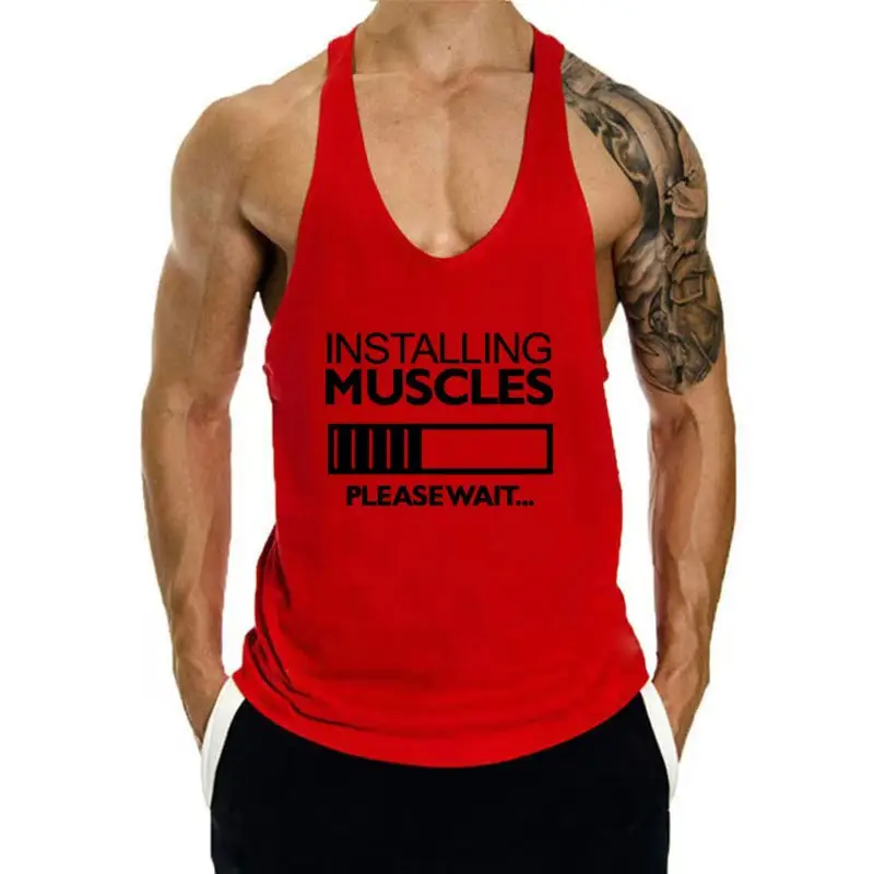 Beast Mode I-Shaped Vest for Men Gray - Image 6