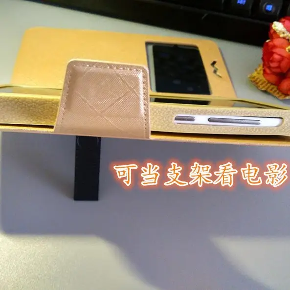 Universal Leather Phone Case Gold Diamond Magnetic 6.5-7.0" Apple - Image 7