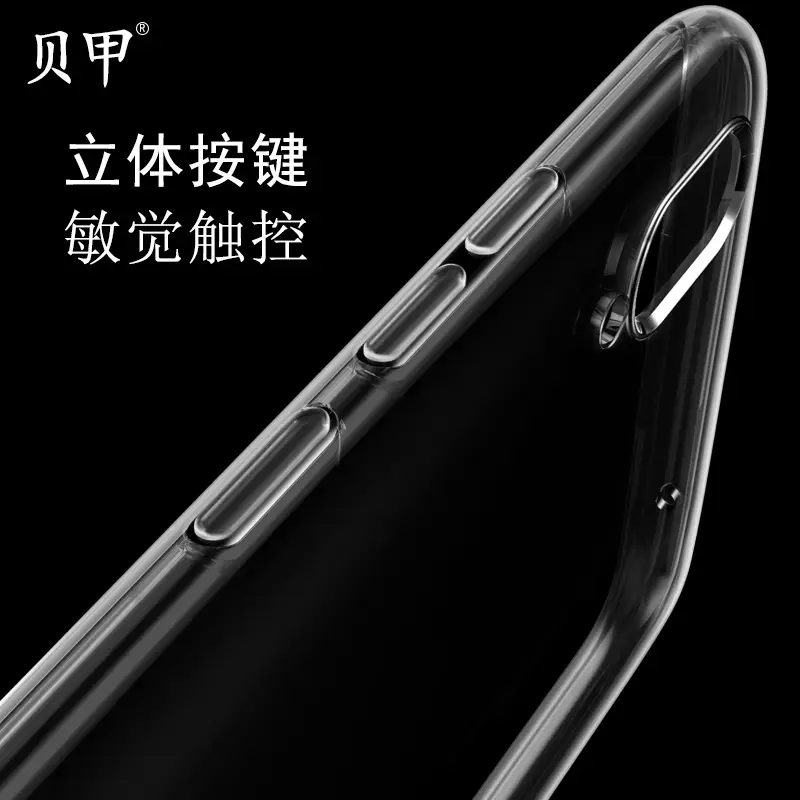 Vivoiqoo7 Clear Silicone Anti-Fall Cover 1.5mm - Image 4