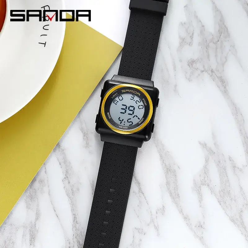 Sanda Boys Luminous Digital Watch for Men - Image 5