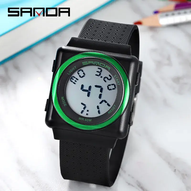 Sanda Boys Luminous Digital Watch for Men - Image 3