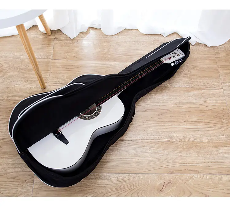 Black Guitar Backpack 38x41 Waterproof Stylish — feature 15