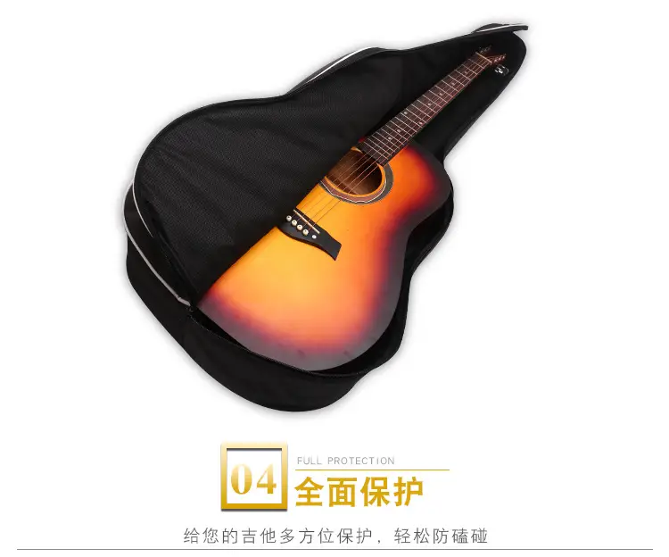 Black Guitar Backpack 38x41 Waterproof Stylish — feature 20