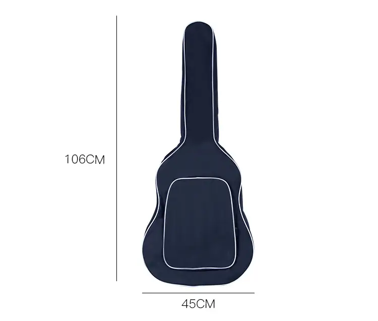 Black Guitar Backpack 38x41 Waterproof Stylish — feature 5