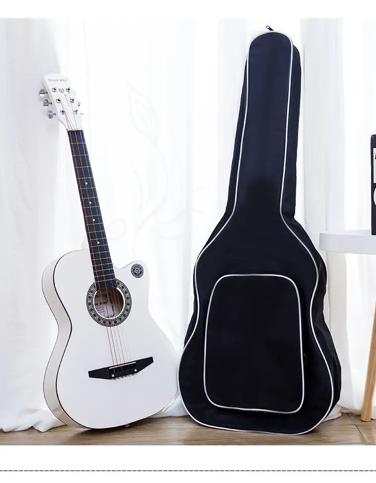 Black Guitar Backpack 38x41 Waterproof Stylish — feature 8