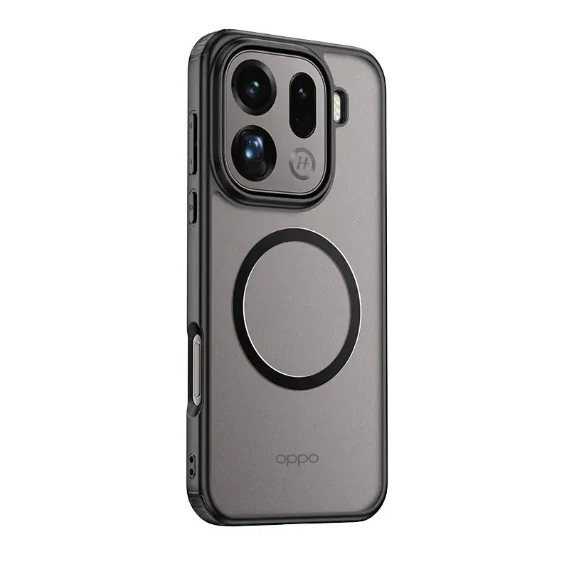 Oppo Find X9Pro Matte Magnetic Phone Case Transparent Anti-Fall