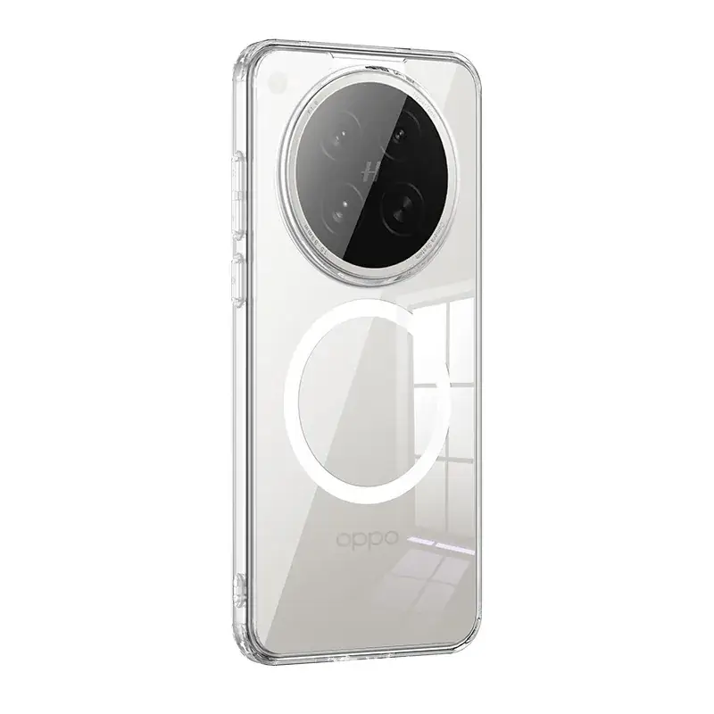 Oppo Find X9Pro Matte Magnetic Phone Case Transparent Anti-Fall