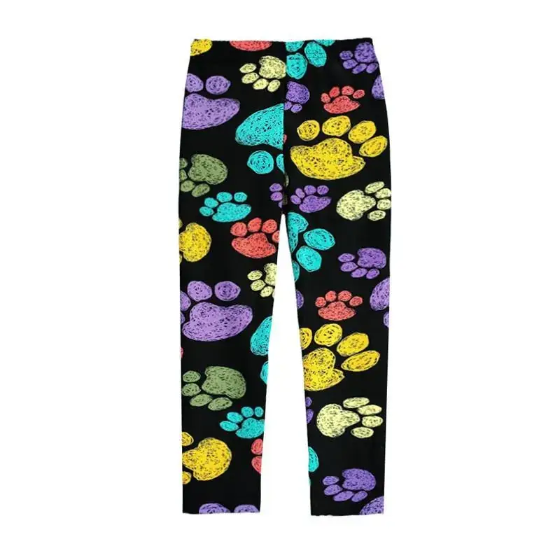 Baby Floral & Leopard Print Slim Pants Set - Image 8