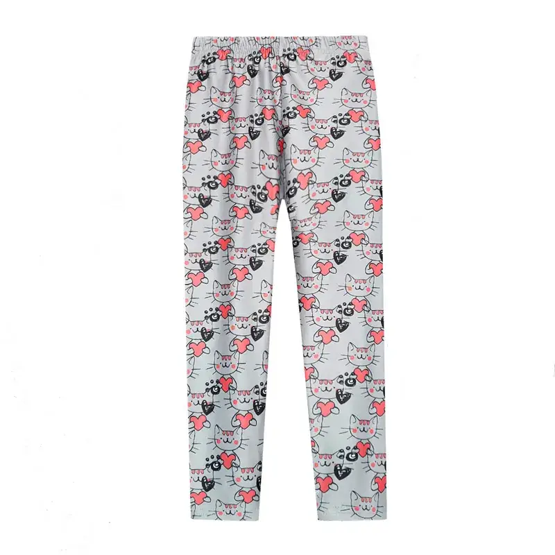 Baby Floral & Leopard Print Slim Pants Set - Image 12