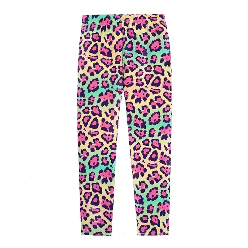 Baby Floral & Leopard Print Slim Pants Set - Image 13