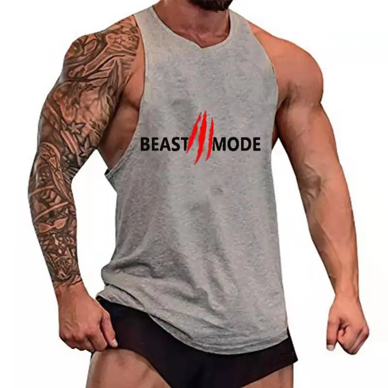 Beast Mode Waistcoat Vest Red for Men - Image 3